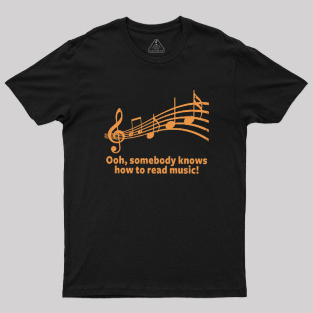 Funny Mocking Music Lover Slogan Geek T-Shirt