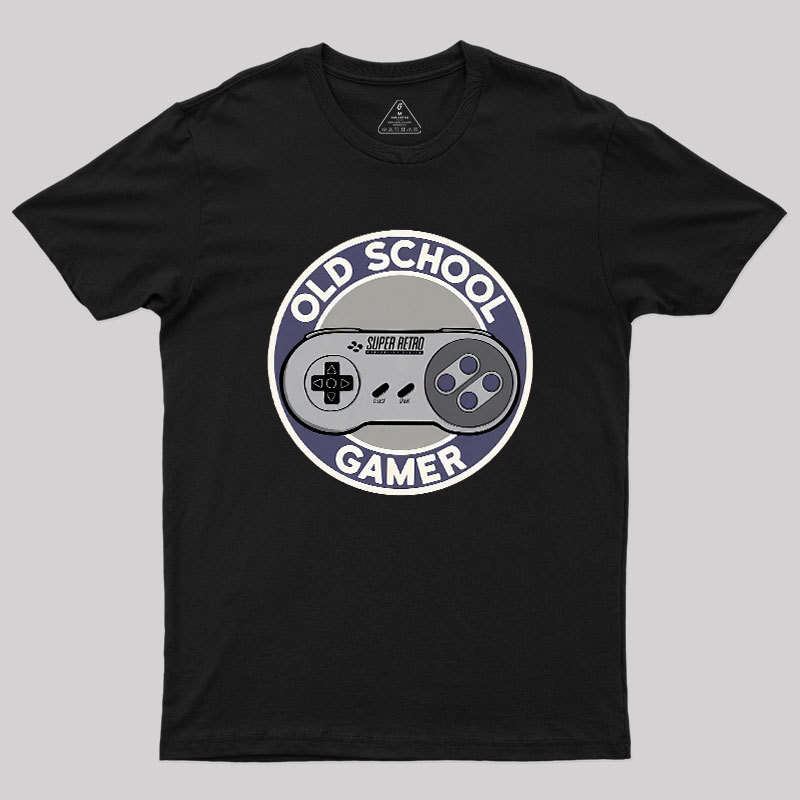 Old School Gamer 16 Bits Geek T-Shirt