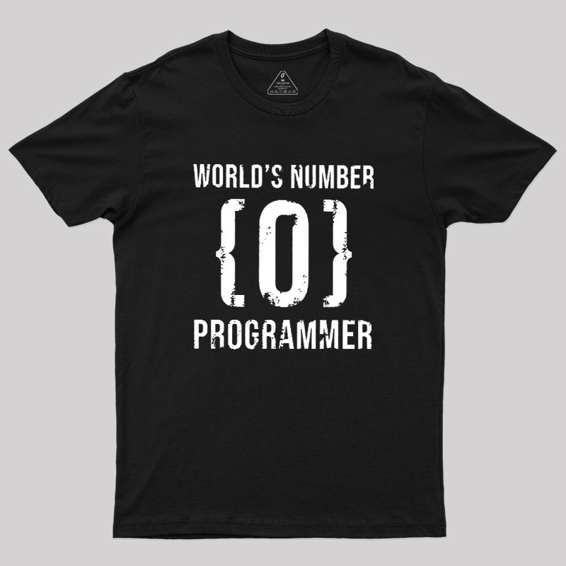 World's Number Programer Geek T-Shirt