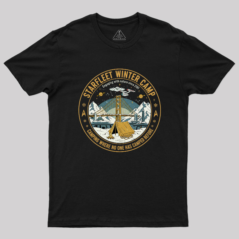 Starfleet Winter Camp Geek T-Shirt