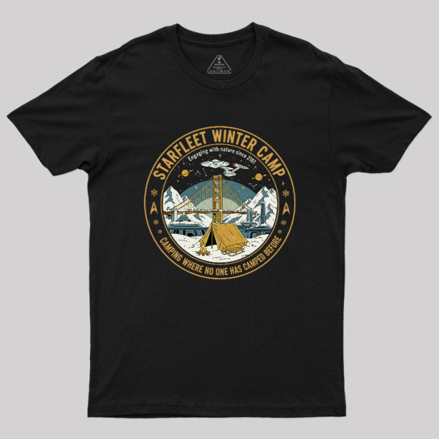 Starfleet Winter Camp Geek T-Shirt