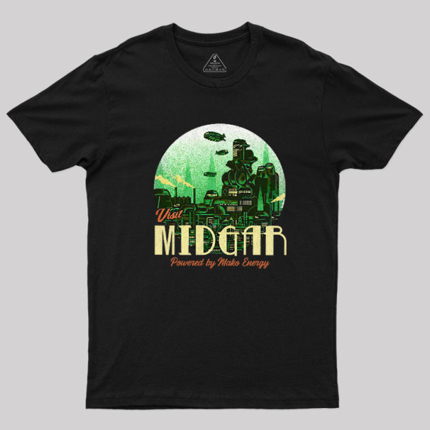 Visit Midgar Geek T-Shirt