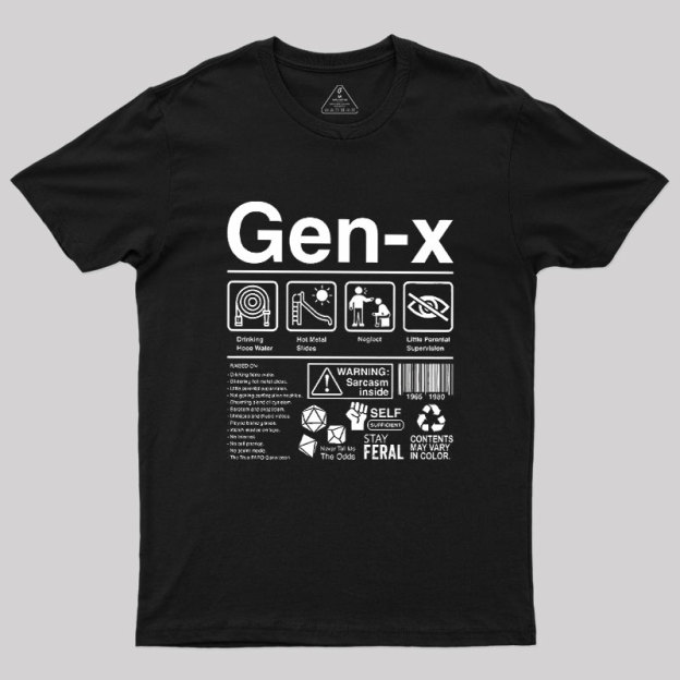 Gen X Label Geek T-Shirt