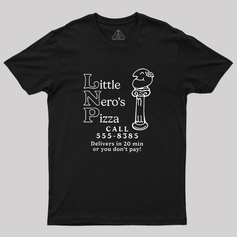 Little Nero's Pizza Geek T-Shirt