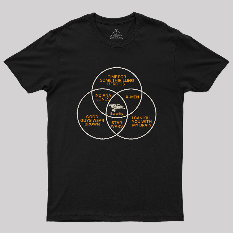 Serenity Diagram Geek T-Shirt