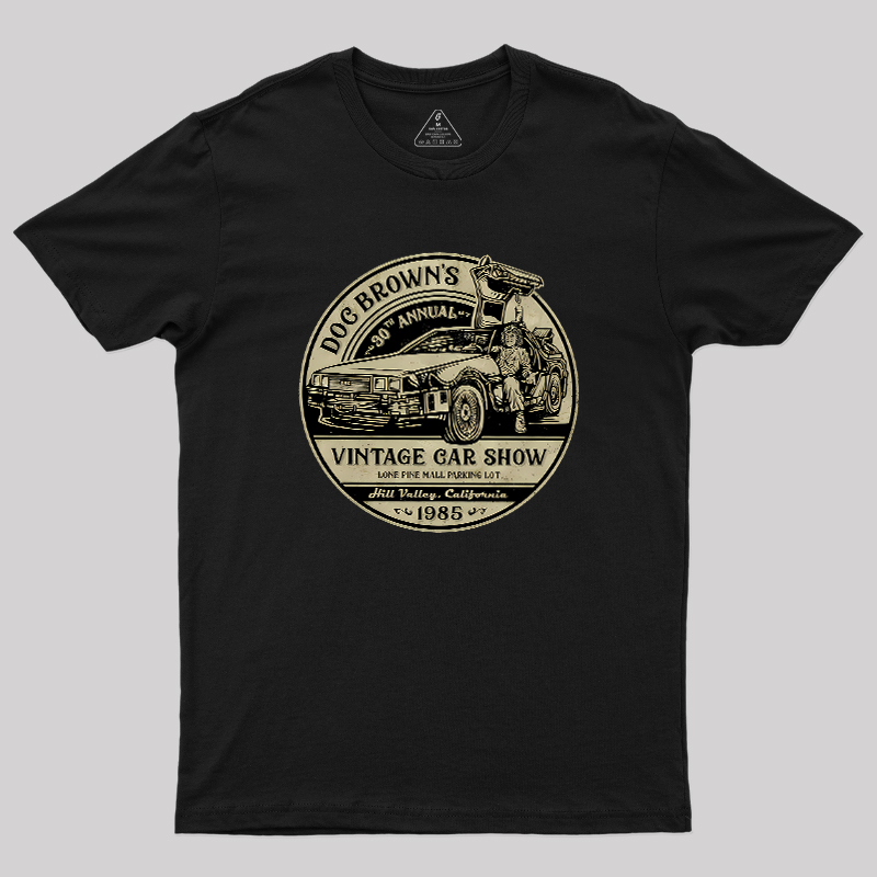 Vintage Car Show Geek T-Shirt