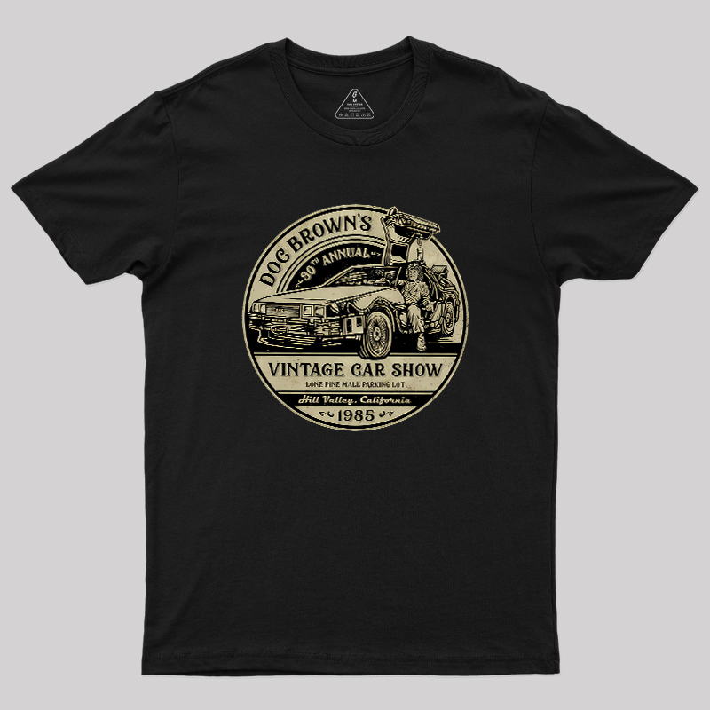 Vintage Car Show Geek T-Shirt