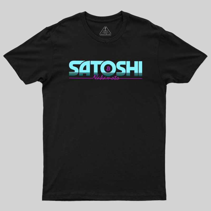 Satoshi Nakamoto Geek T-Shirt