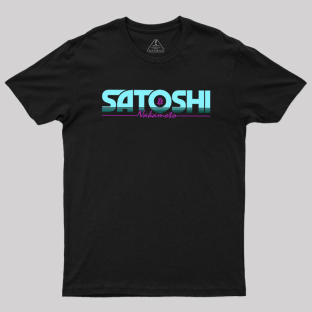 Satoshi Nakamoto Geek T-Shirt