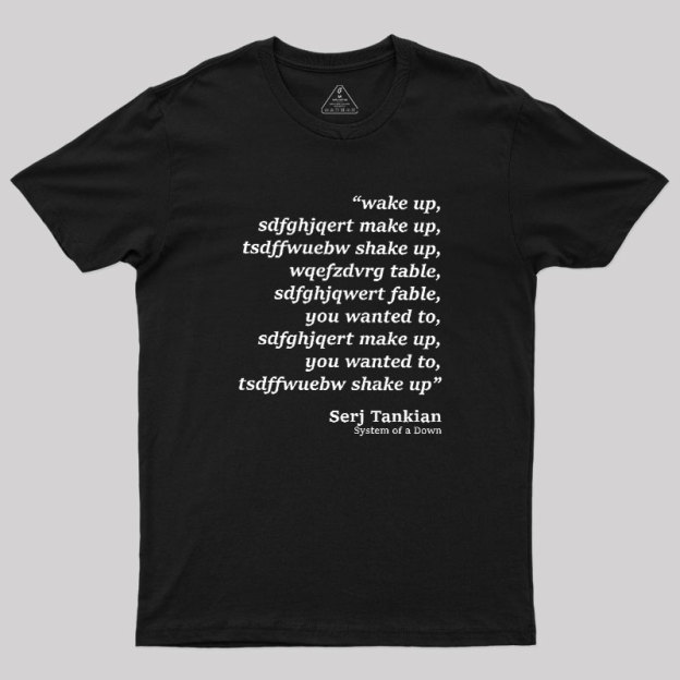 System of a Down Geek T-Shirt