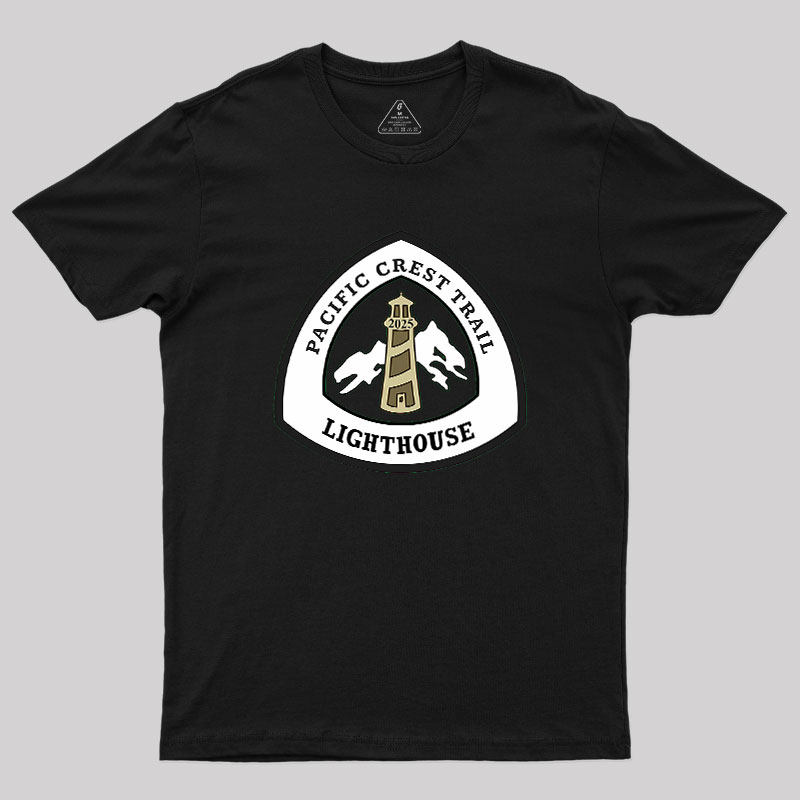 Lighthouse's 2025 PCT Trek Geek T-Shirt