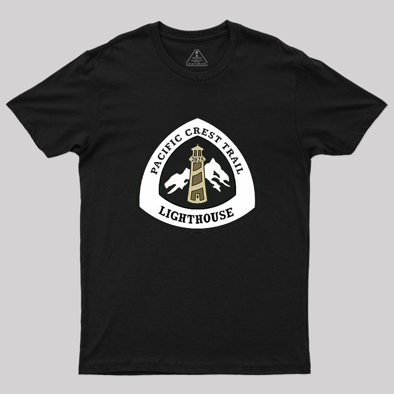 Lighthouse's 2025 PCT Trek Geek T-Shirt
