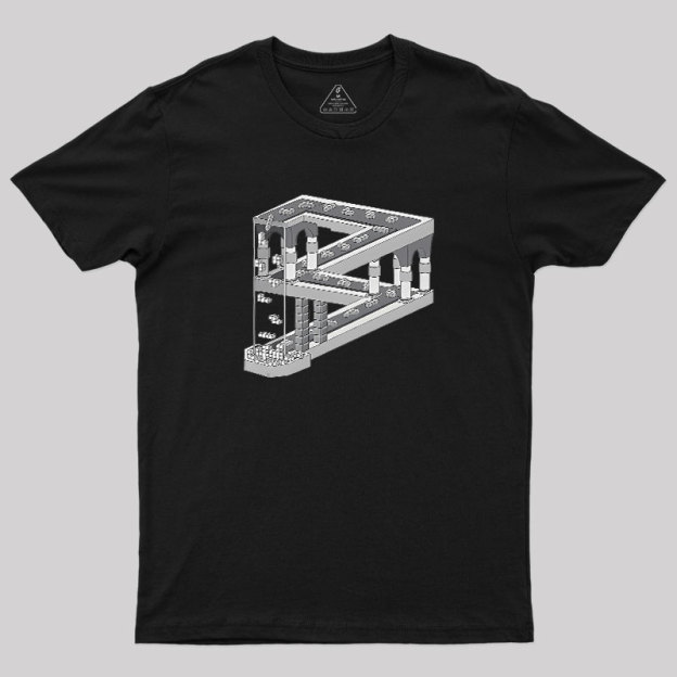 Some Game Involving Falling Blocks Geek T-Shirt