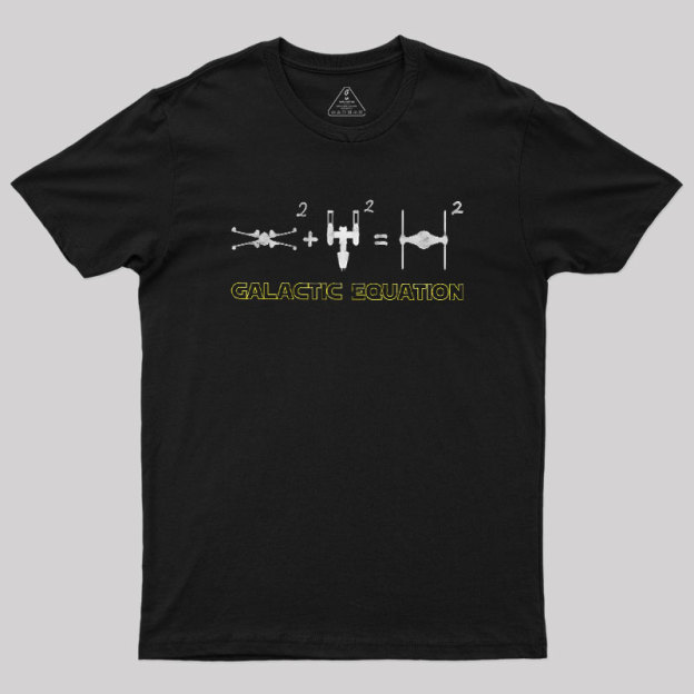 Galactic Equation Geek T-Shirt