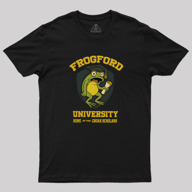 Frogford University �C Home of the C Geek T-Shirt