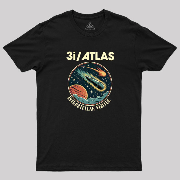 3I/ATLAS Interstellar Visitor 2025 Geek T-Shirt
