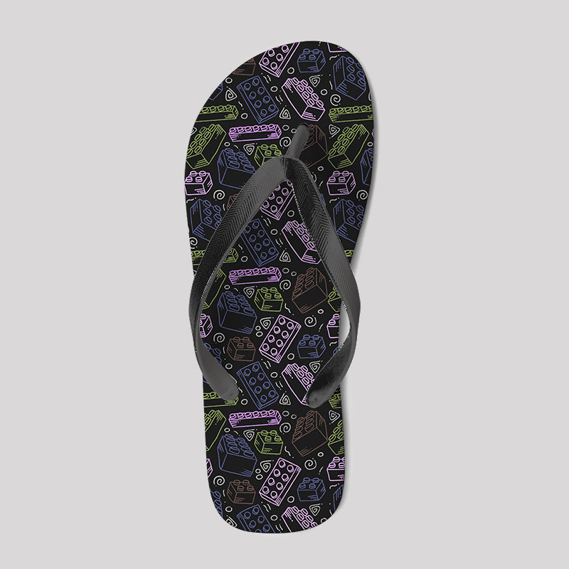 Build and Play Geek Flip Flops