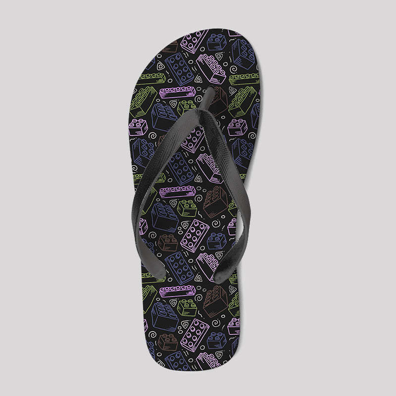 Build and Play Geek Flip Flops