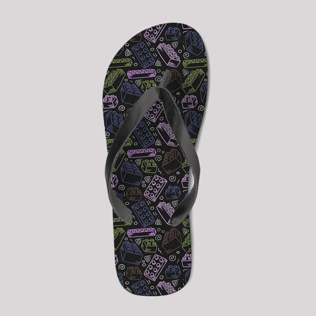 Build and Play Geek Flip Flops
