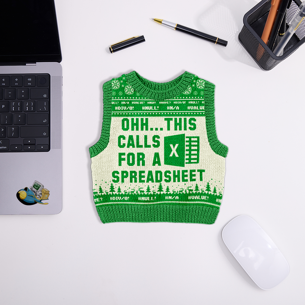 Ohh This Calls for a Spreadsheet Novelty Mouse Pad