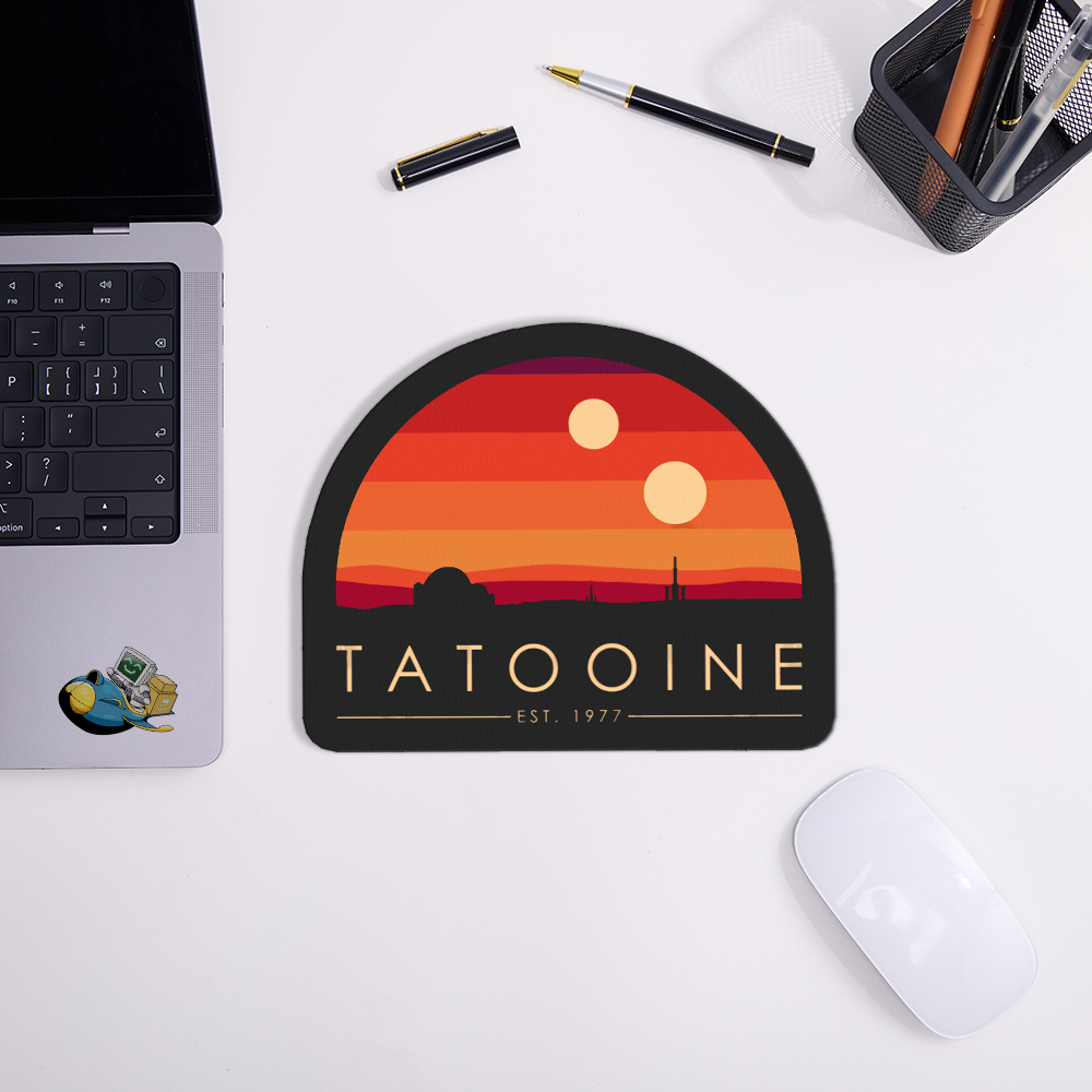 Tatooine Scifi Novelty Mouse Pad