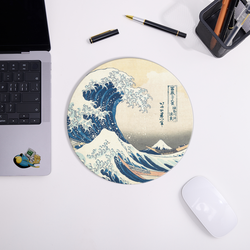 Great Wave Novelty Mouse Pad