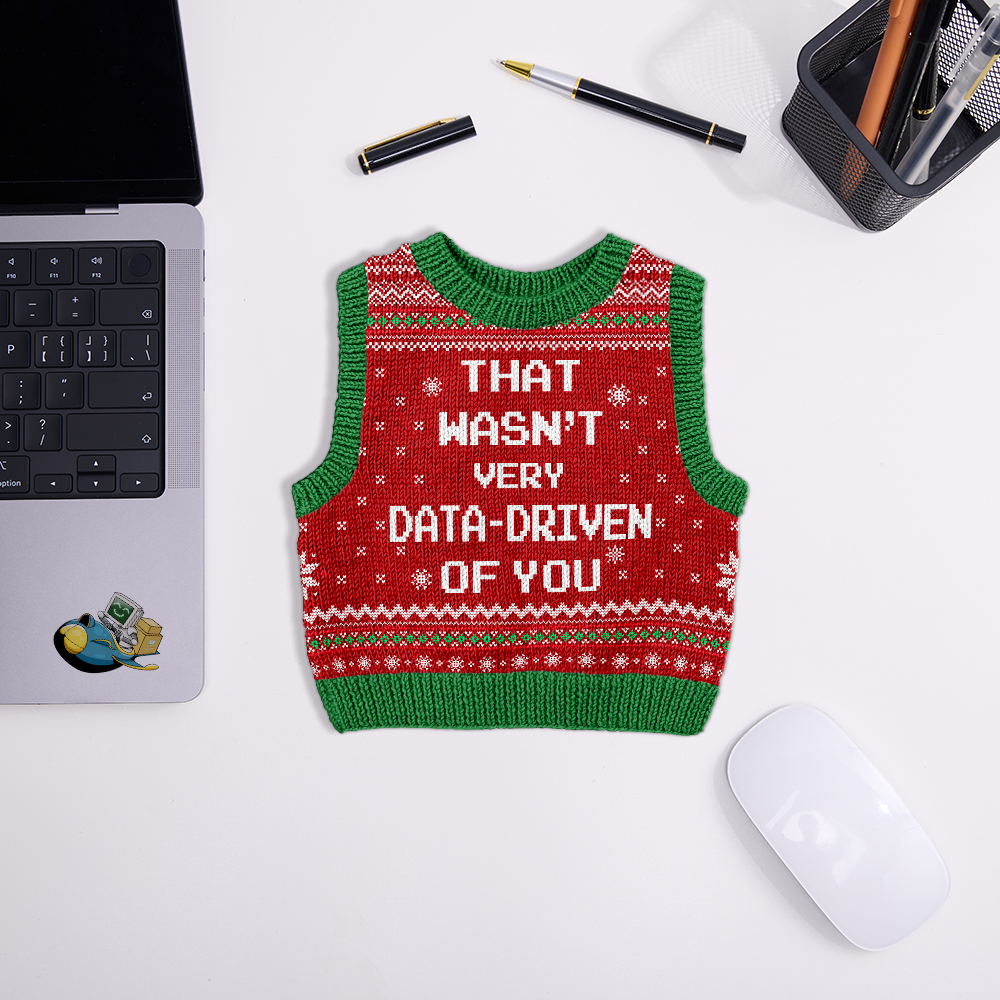 That Wasn't Very Data Driven Of You Novelty Mouse Pad