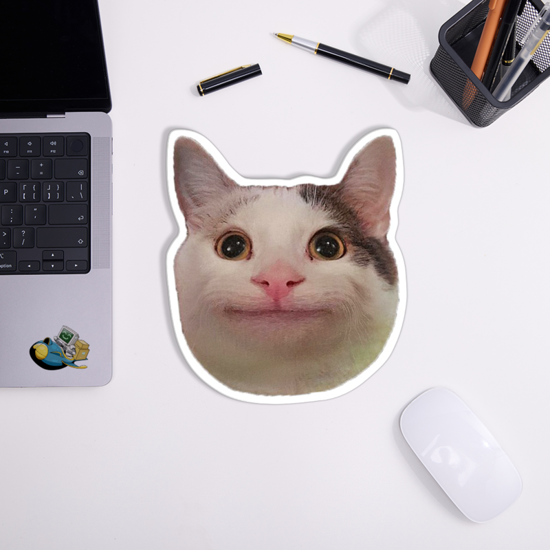 The Funny Cat Meme Novelty Mouse Pad