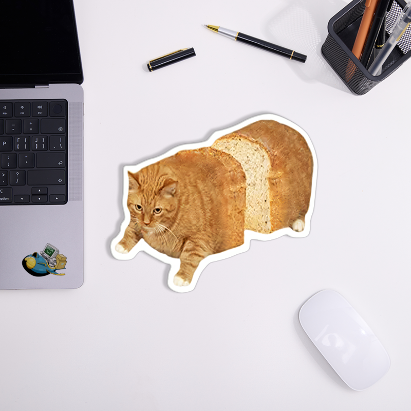 Cat Loaf Novelty Mouse Pad