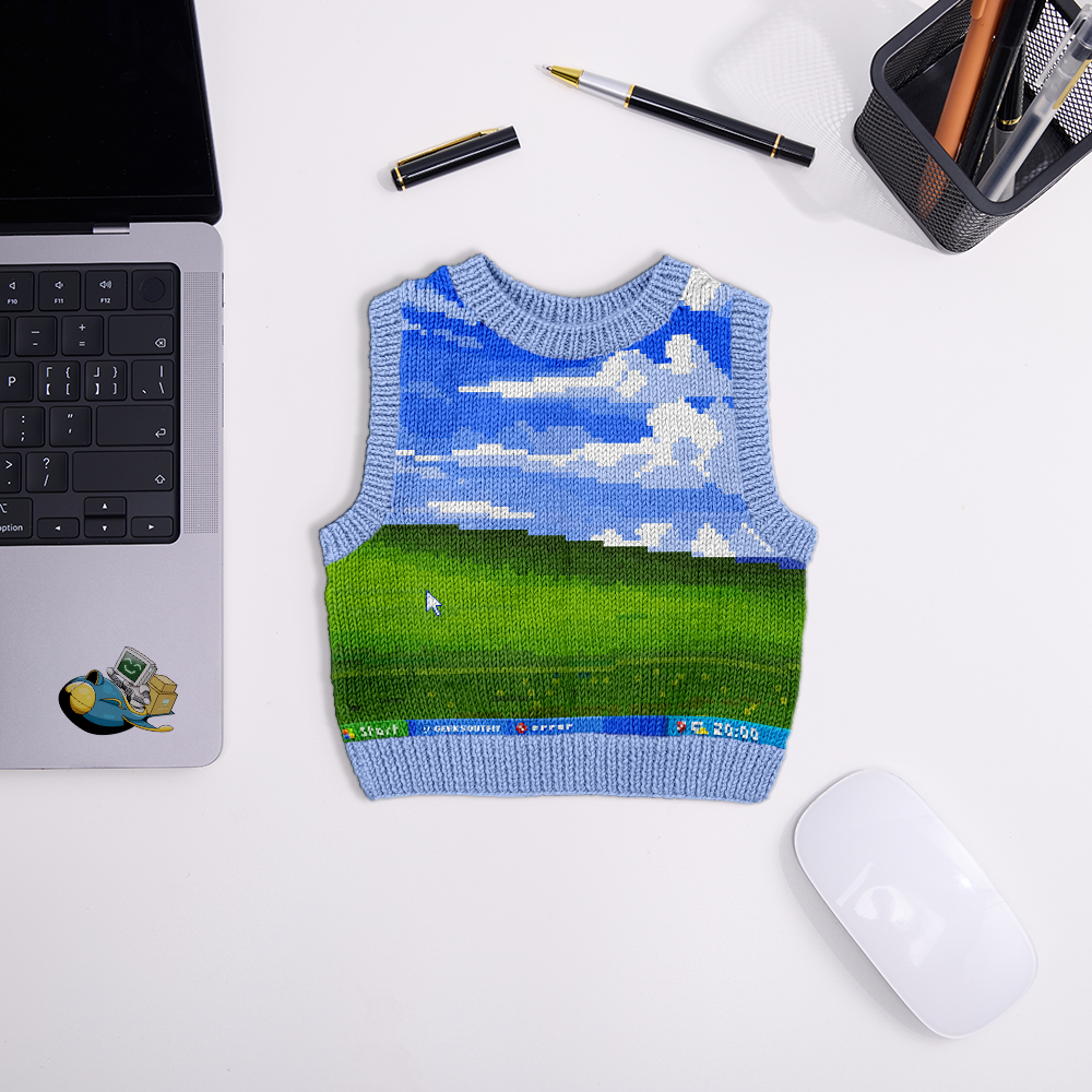 Win XP Wallpaper Pixel Novelty Mouse Pad