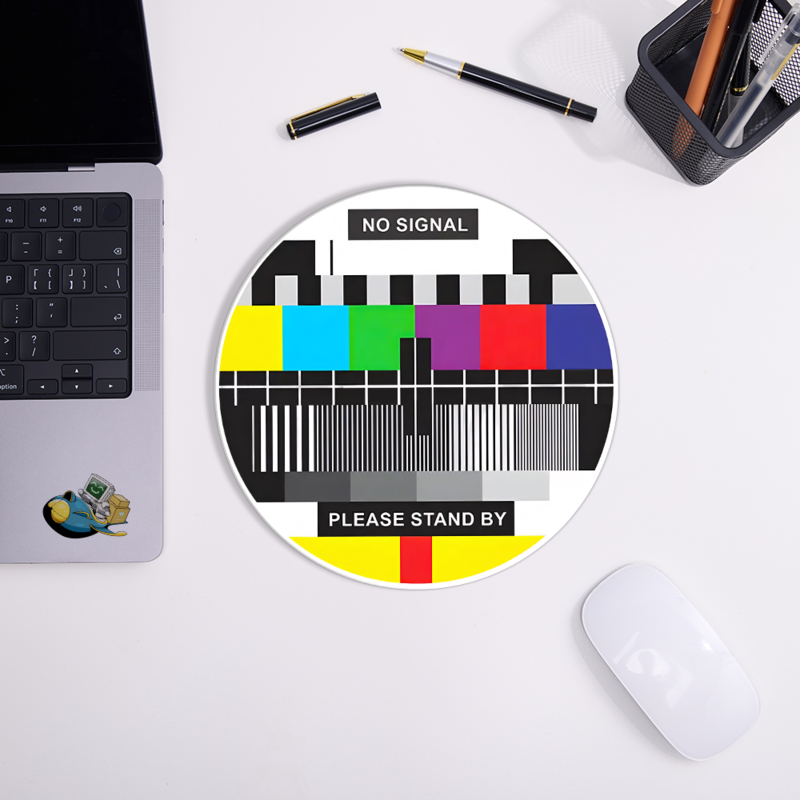 No Signal Novelty Mouse Pad