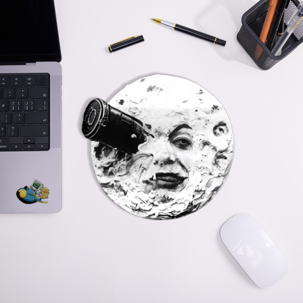 Le Voyage Dans La Lune Novelty Mouse Pad
