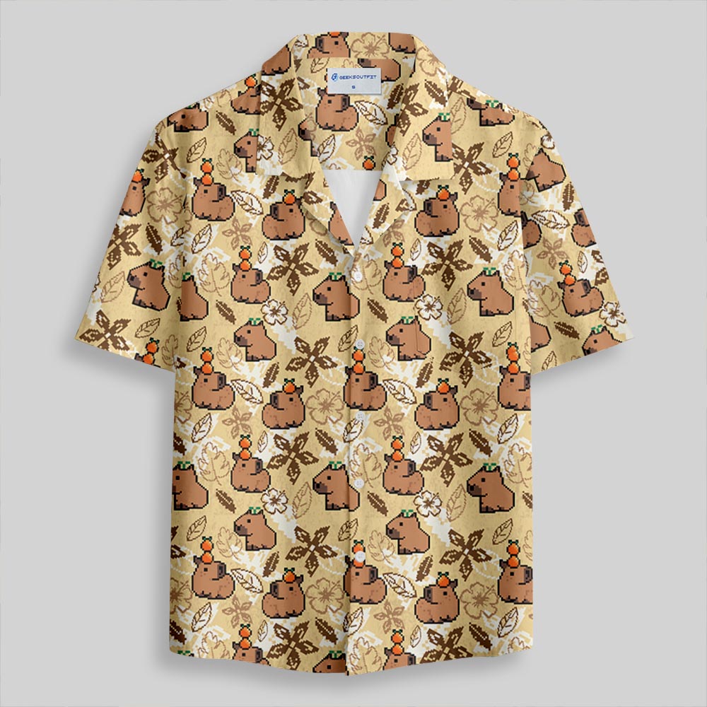 ChillCapy Button Up Pocket Shirt