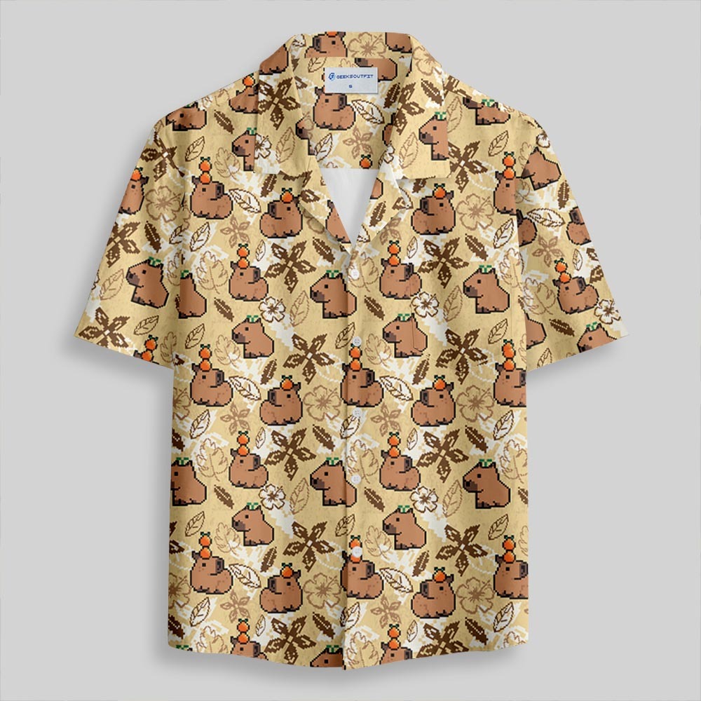 ChillCapy Button Up Pocket Shirt