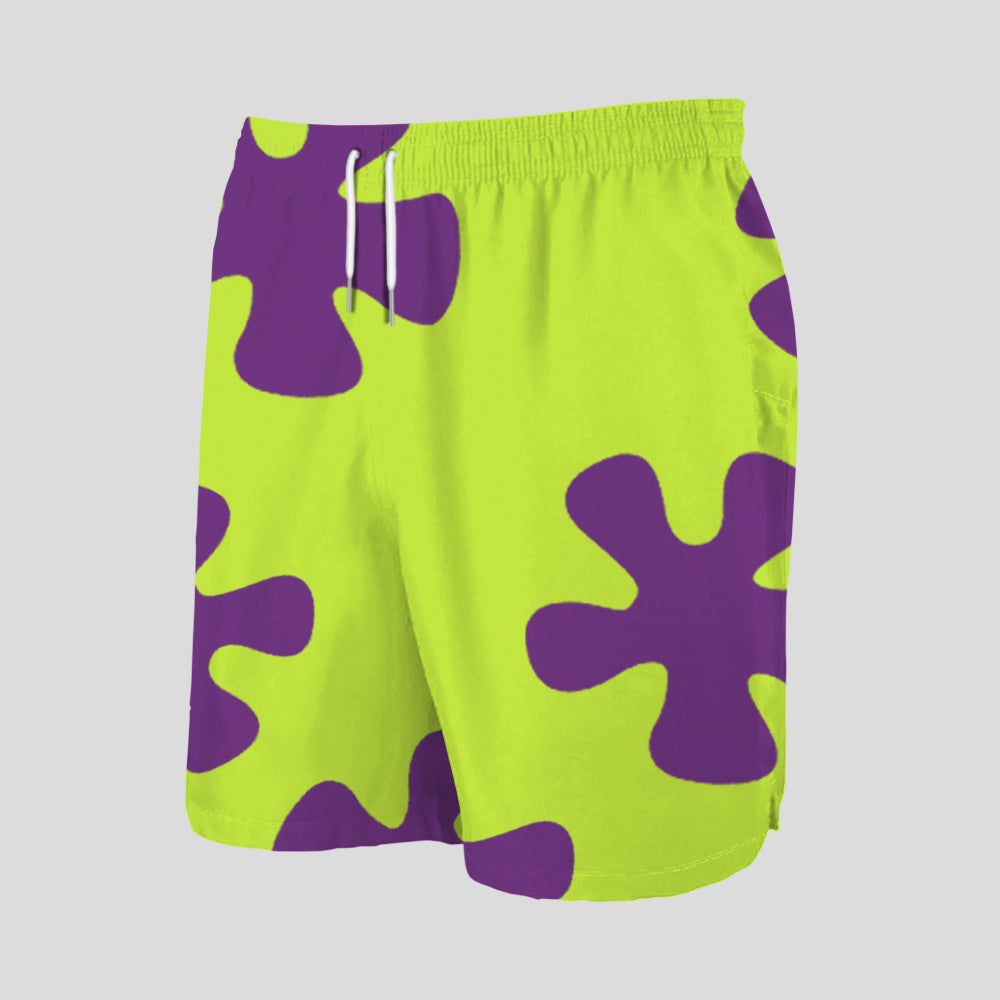 Bikini Bottom Starfish Endorsement Geeky Drawstring Shorts