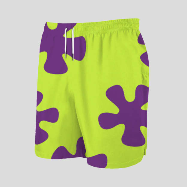Bikini Bottom Starfish Endorsement Geeky Drawstring Shorts