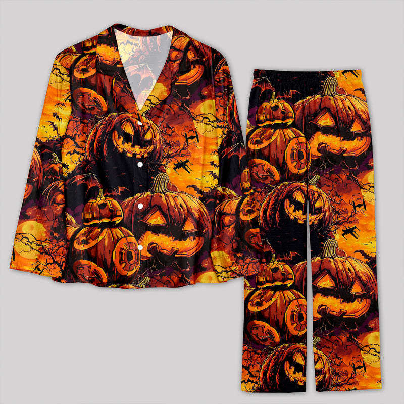 Geeksoutfit Halloween Pumpkin Lantern BB-8 Pajama Sets for Sale