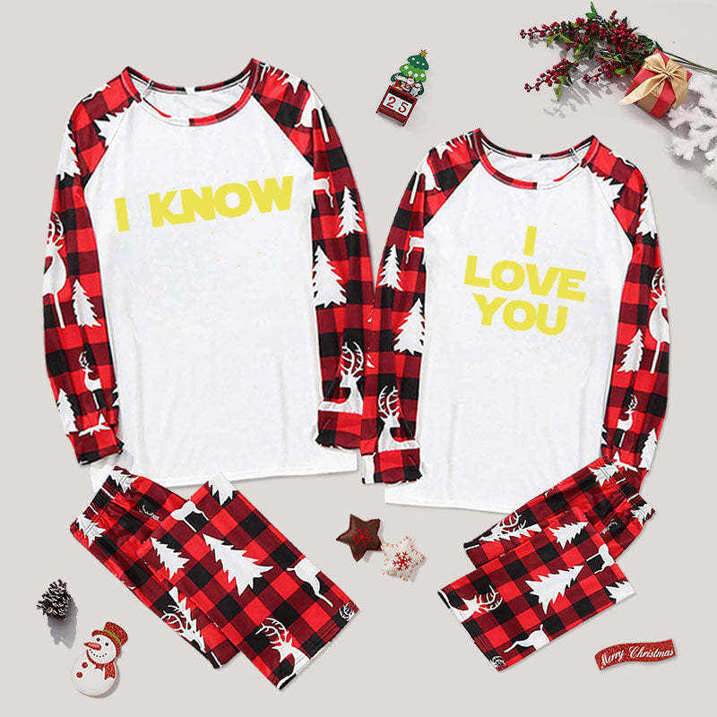 Geeksoutfit I Love You I Know Couple Pajamas for Sale