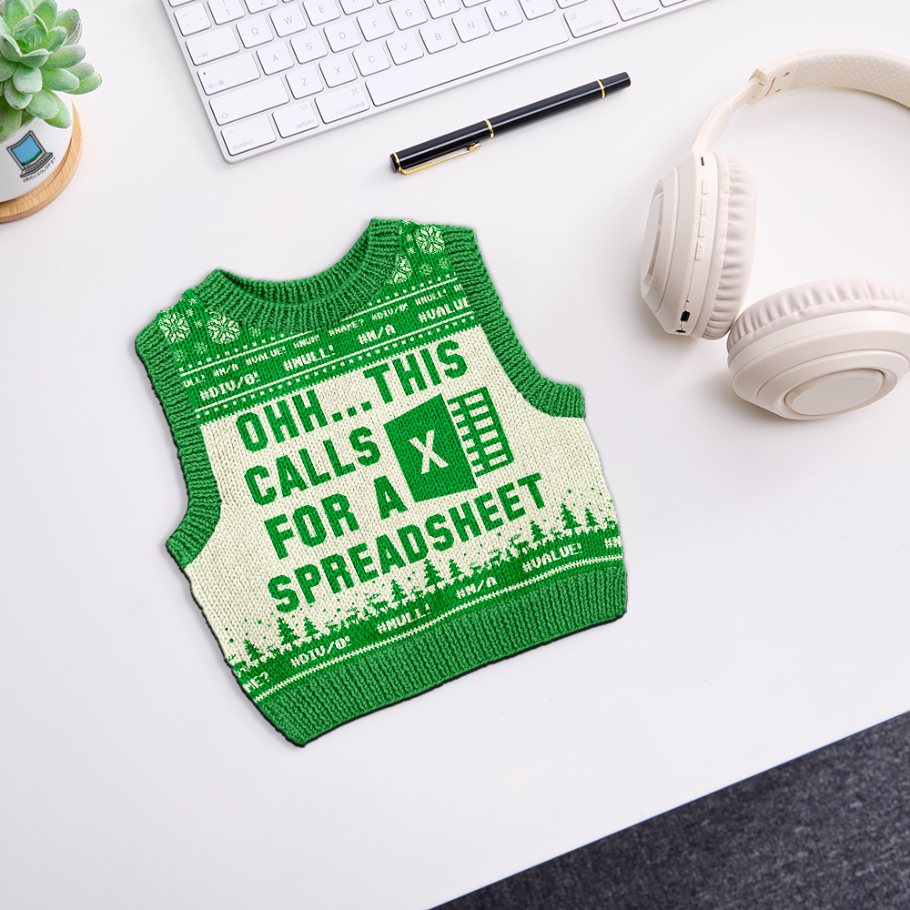 Ohh This Calls for a Spreadsheet Novelty Mouse Pad