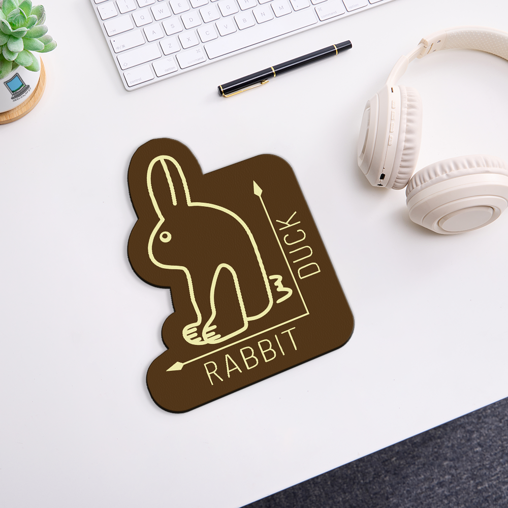 Rabbit or Duck Novelty Mouse Pad