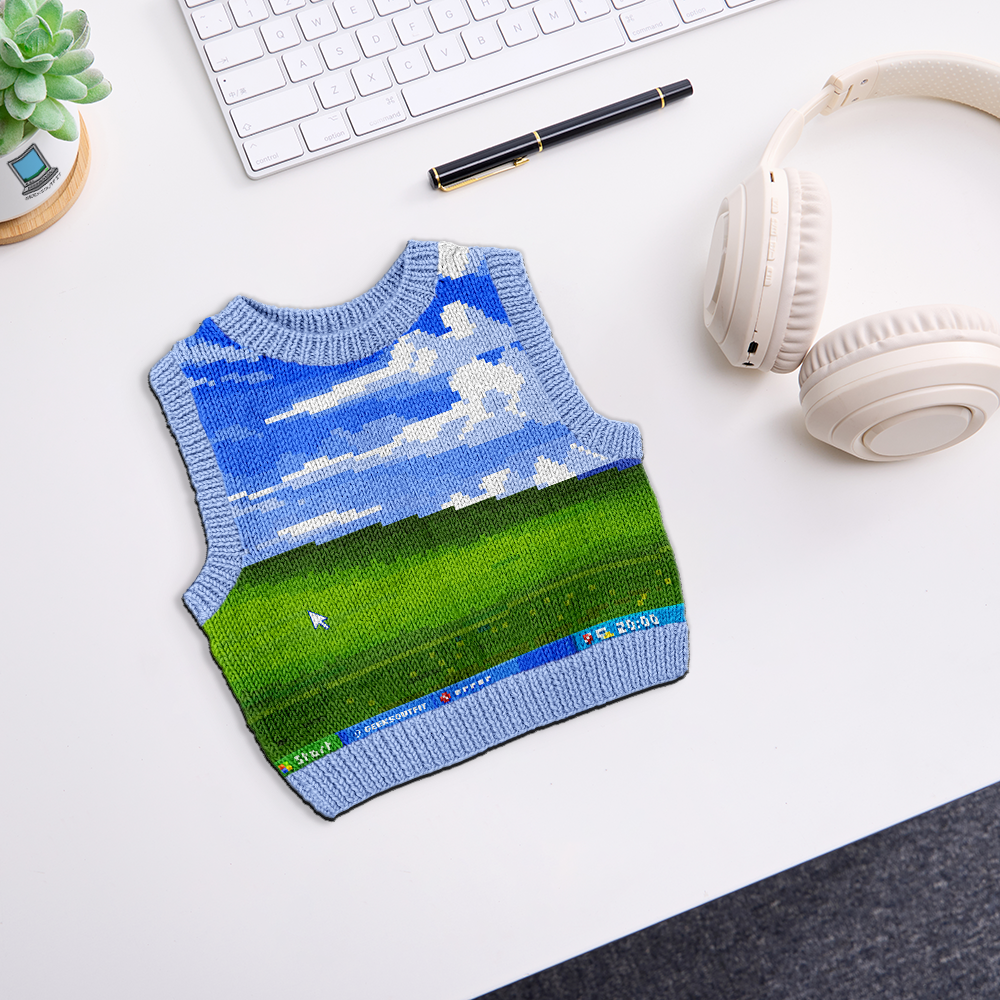 Win XP Wallpaper Pixel Novelty Mouse Pad