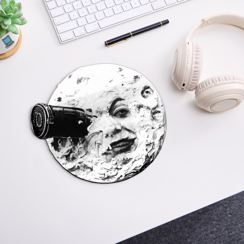 Le Voyage Dans La Lune Novelty Mouse Pad