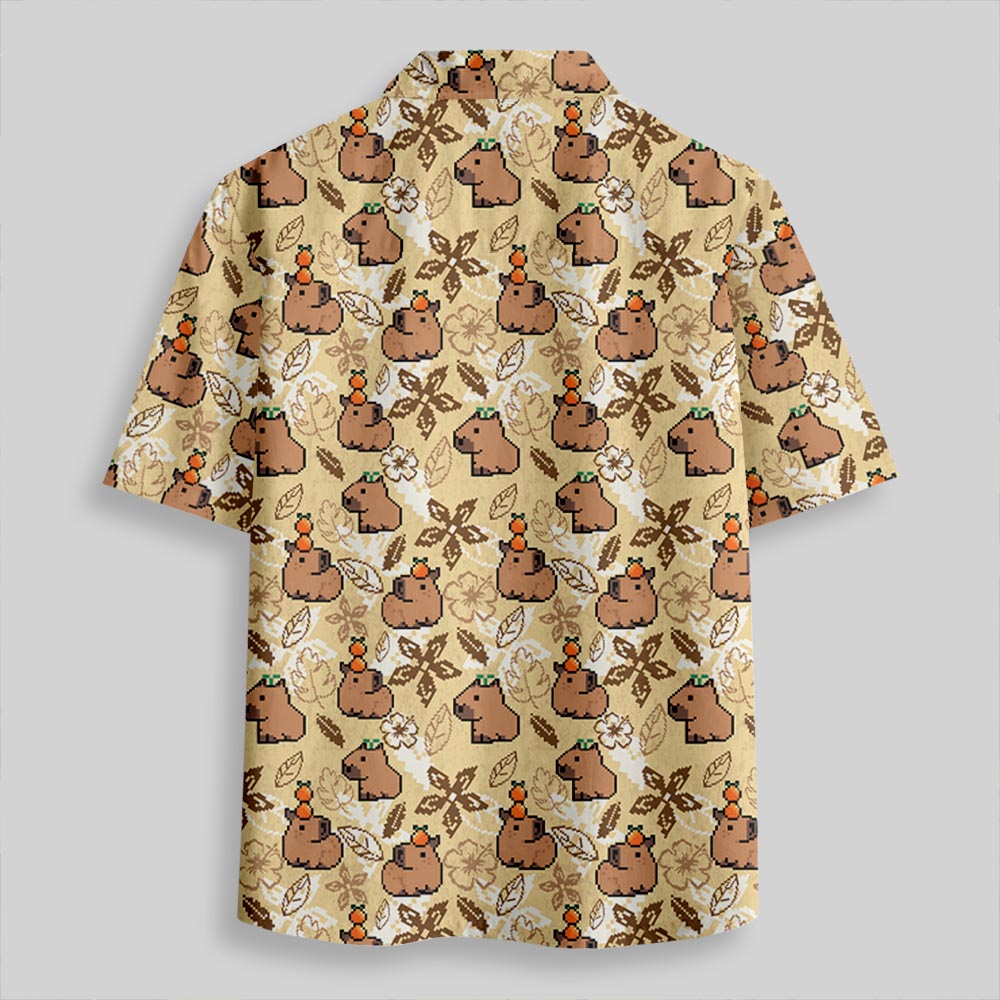 ChillCapy Button Up Pocket Shirt