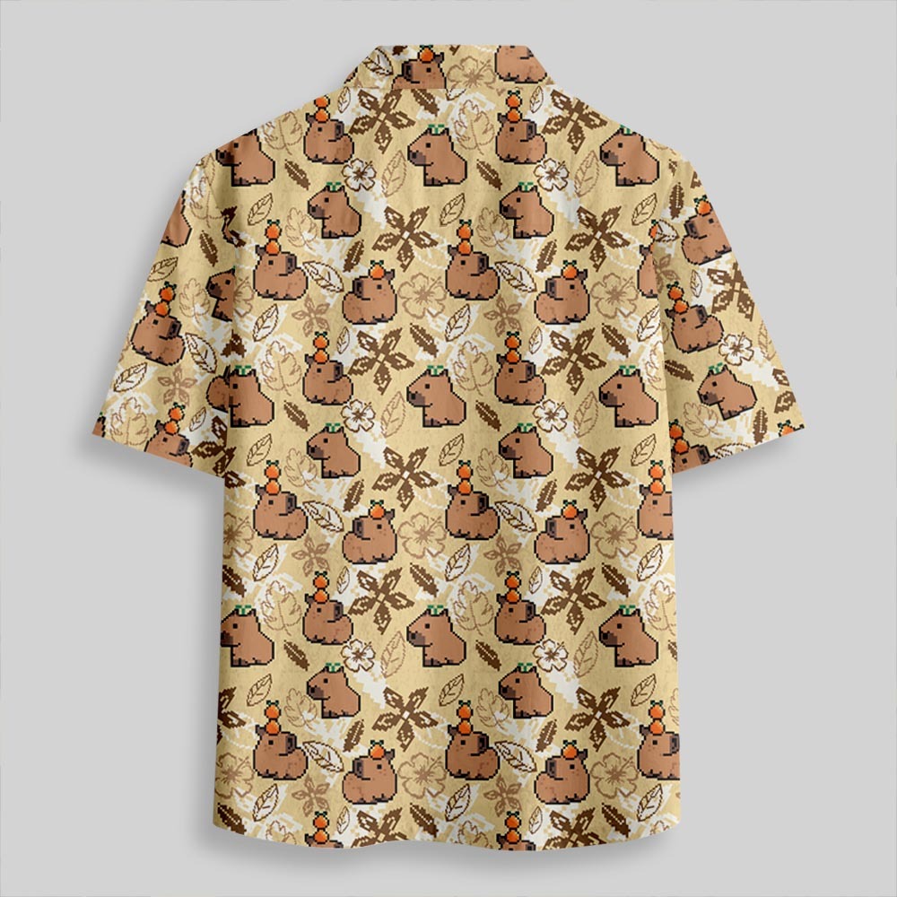 ChillCapy Button Up Pocket Shirt