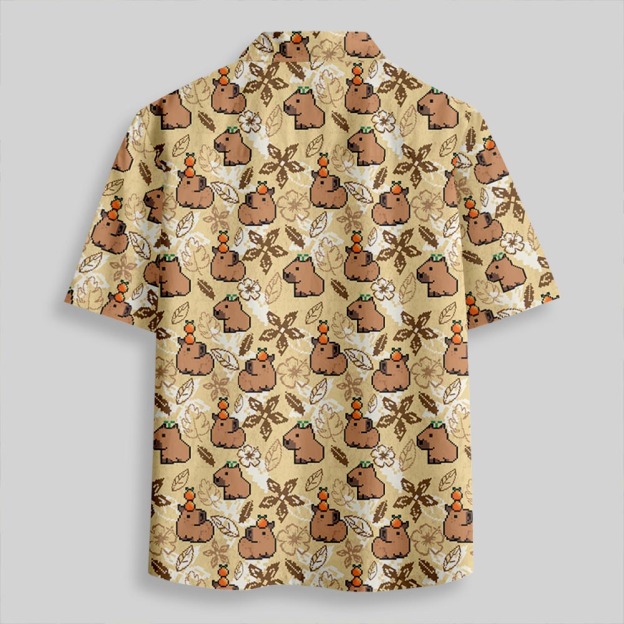ChillCapy Button Up Pocket Shirt