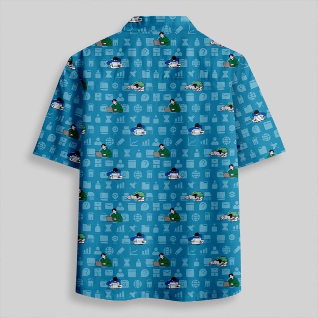 Work & Play Button Up Pocket Shirt