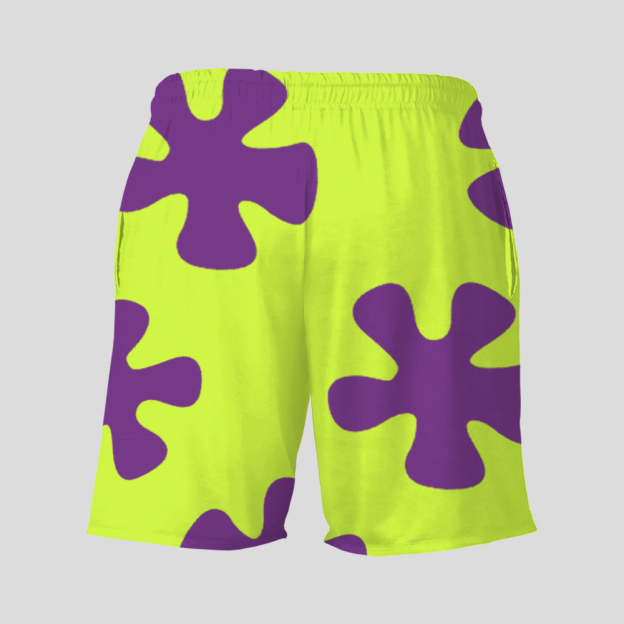 Bikini Bottom Starfish Endorsement Geeky Drawstring Shorts