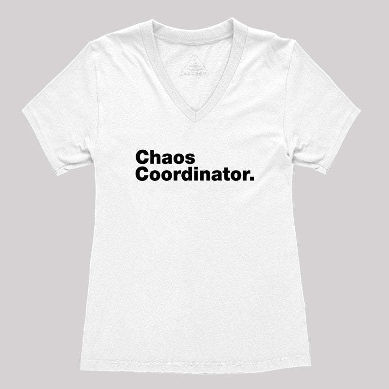 Chaos Coordinator Classic Women's V-Neck T-shirt