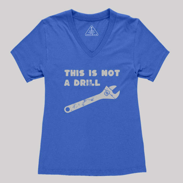 Doing It Live Women's V-Neck T-shirt