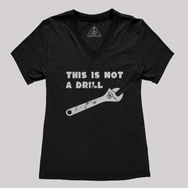 Doing It Live Women's V-Neck T-shirt